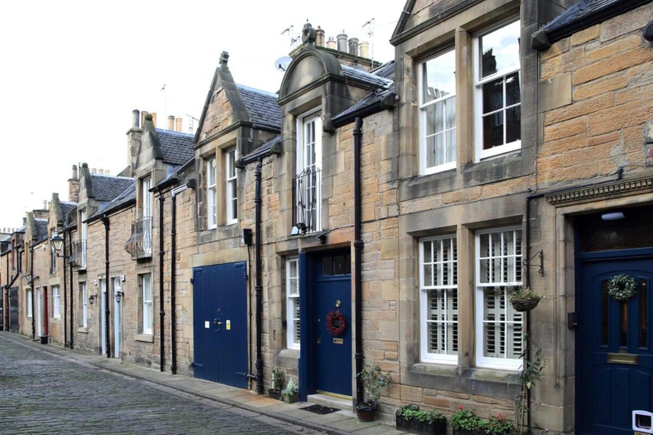 爱丁堡Quiet Ground Floor Mews Flat And Parking公寓 外观 照片