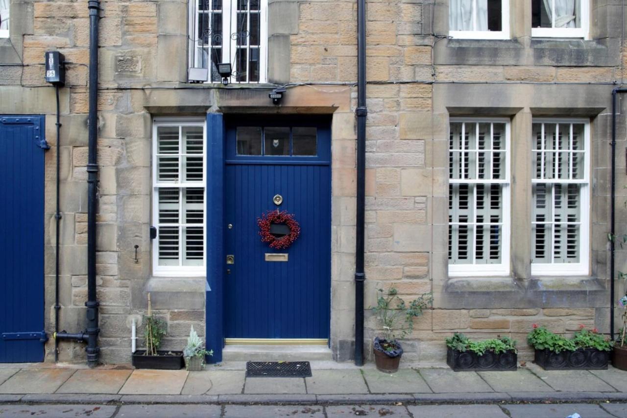 爱丁堡Quiet Ground Floor Mews Flat And Parking公寓 外观 照片